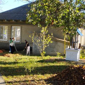 Ziua curățeniei în gimnaziul „Ion Melniciuc” s. Coteala